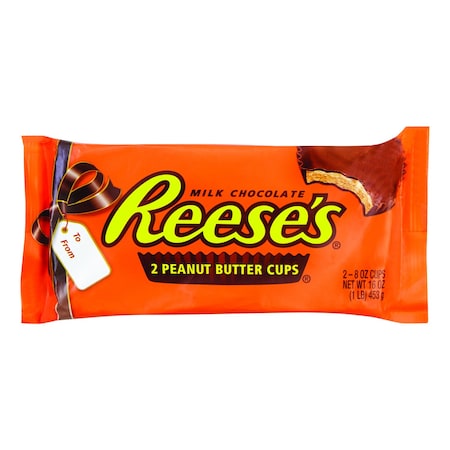 Reeses Hershey's Reese's Chocolate Peanut Butter Candy Bar 1 lb 93741